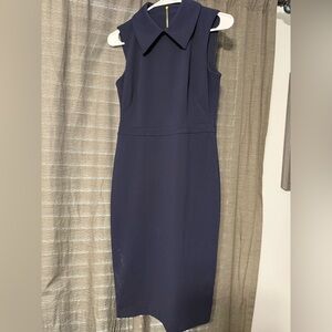 Calvin Klein Navy Midi Dress